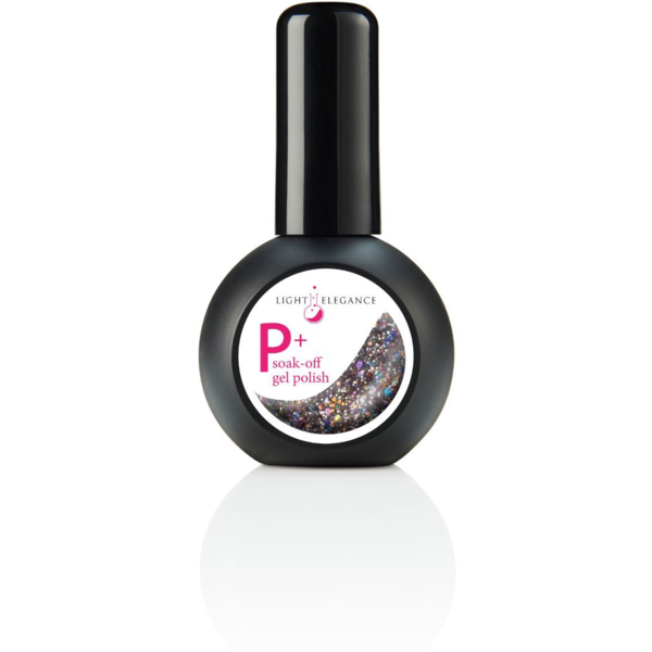 Light Elegance P+ Soak Off Glitter Gel - The Elvis Pelvis - Creata Beauty - Professional Beauty Products
