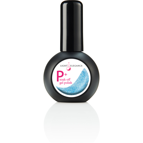 Light Elegance P+ Soak Off Glitter Gel - Meet Me by the Blueberries - Creata Beauty - Professional Beauty Products