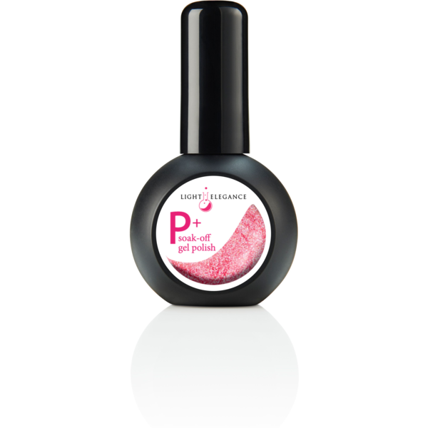 Light Elegance P+ Soak Off Glitter Gel - Sweet Tea - Creata Beauty - Professional Beauty Products