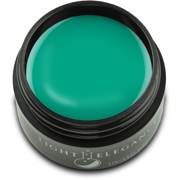 Light Elegance Color Gel - Night Terror Teal - Creata Beauty - Professional Beauty Products