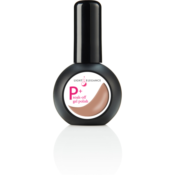 Light Elegance P+ Soak Off Color Gel - Sandman Tan - Creata Beauty - Professional Beauty Products
