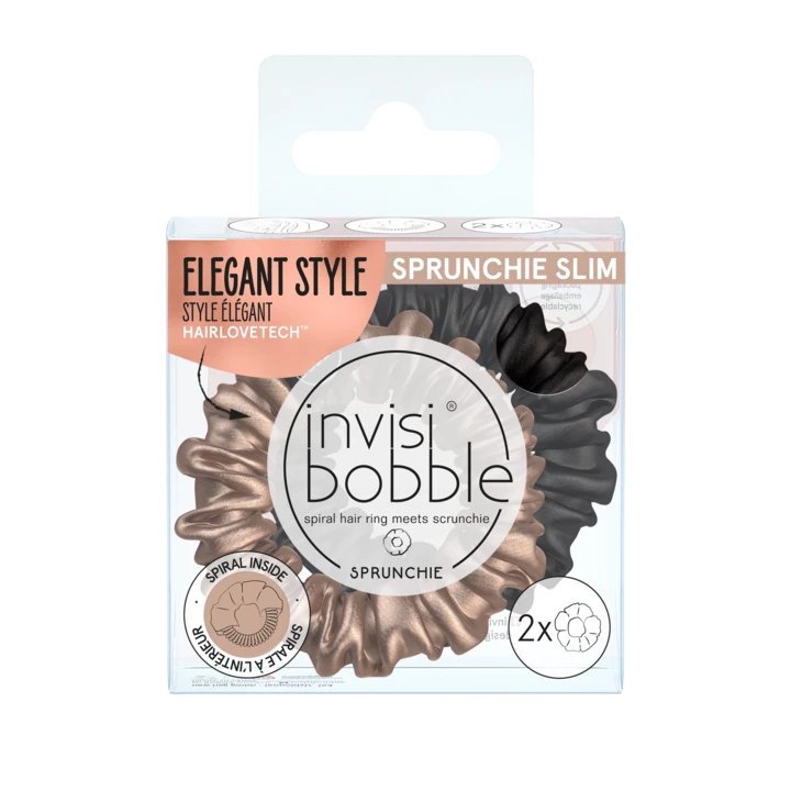 Invisibobble Sprunchie Slim - True Golden Multipack - Creata Beauty - Professional Beauty Products