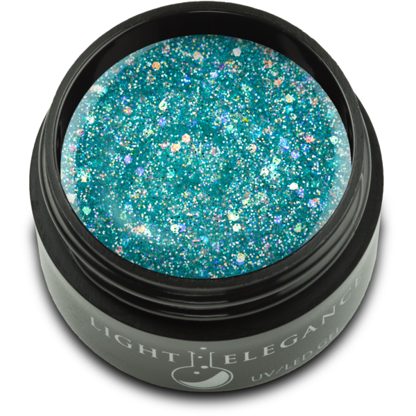 Light Elegance Glitter Gel - De-Ja-Blue