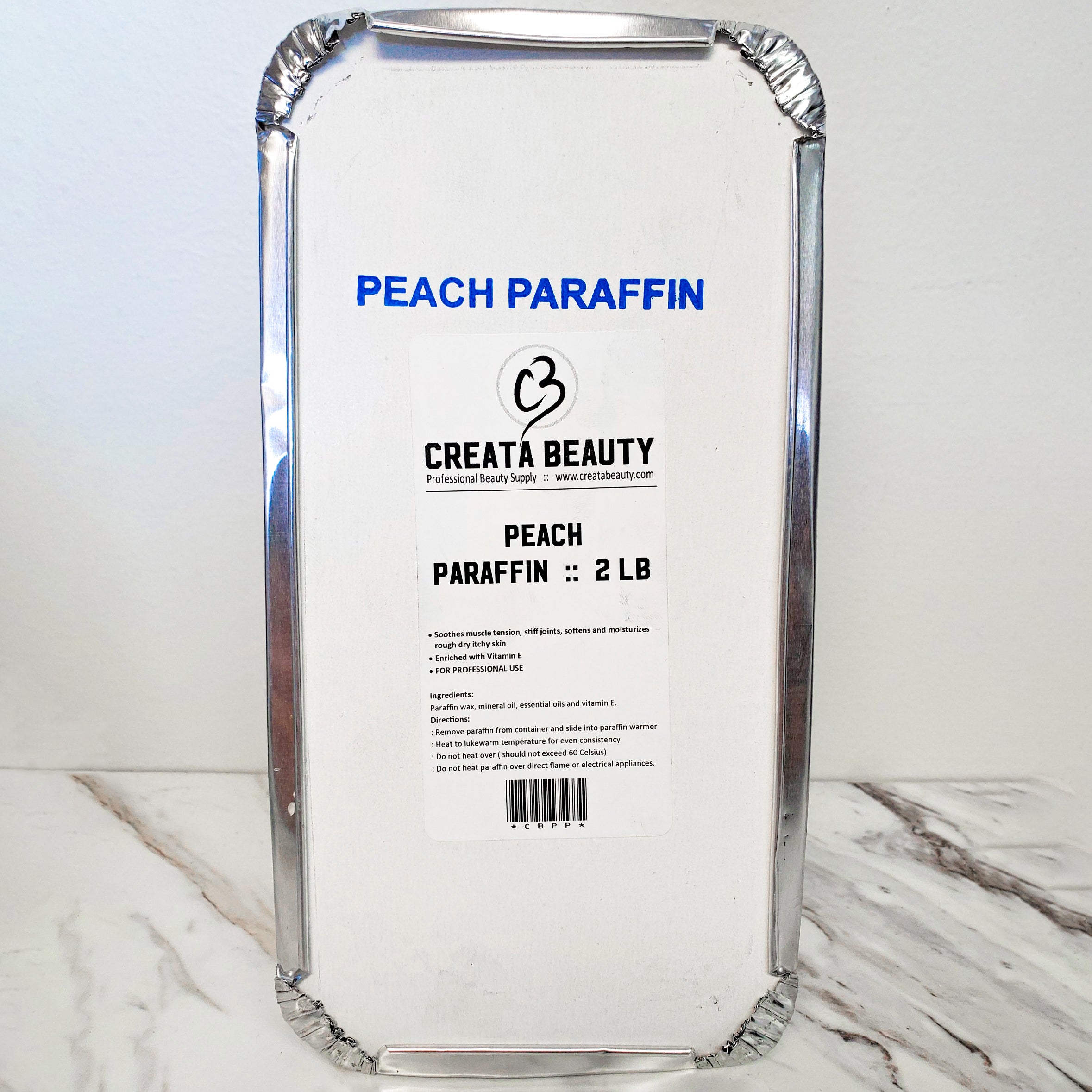 Creata Beauty Paraffin 2lb - Peach - Creata Beauty - Professional Beauty Products