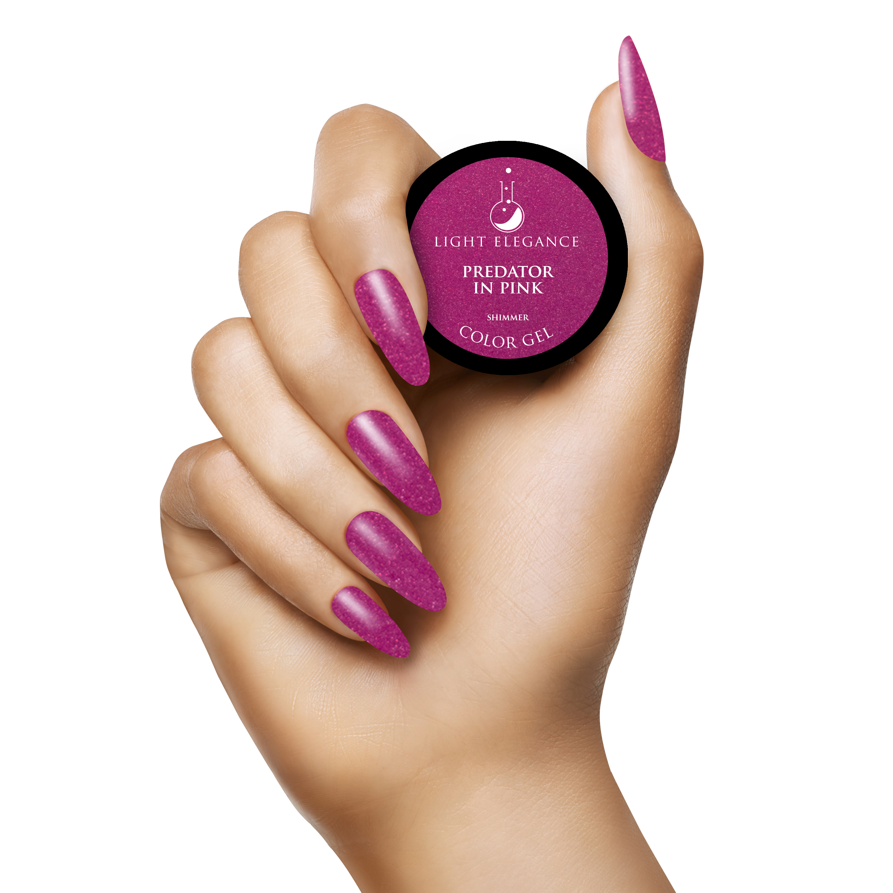 Light Elegance Color Gel - Predator in Pink - Creata Beauty - Professional Beauty Products