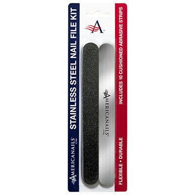 Americanails Stainless Steel Nail File Kit - Creata Beauty - Professional Beauty Products