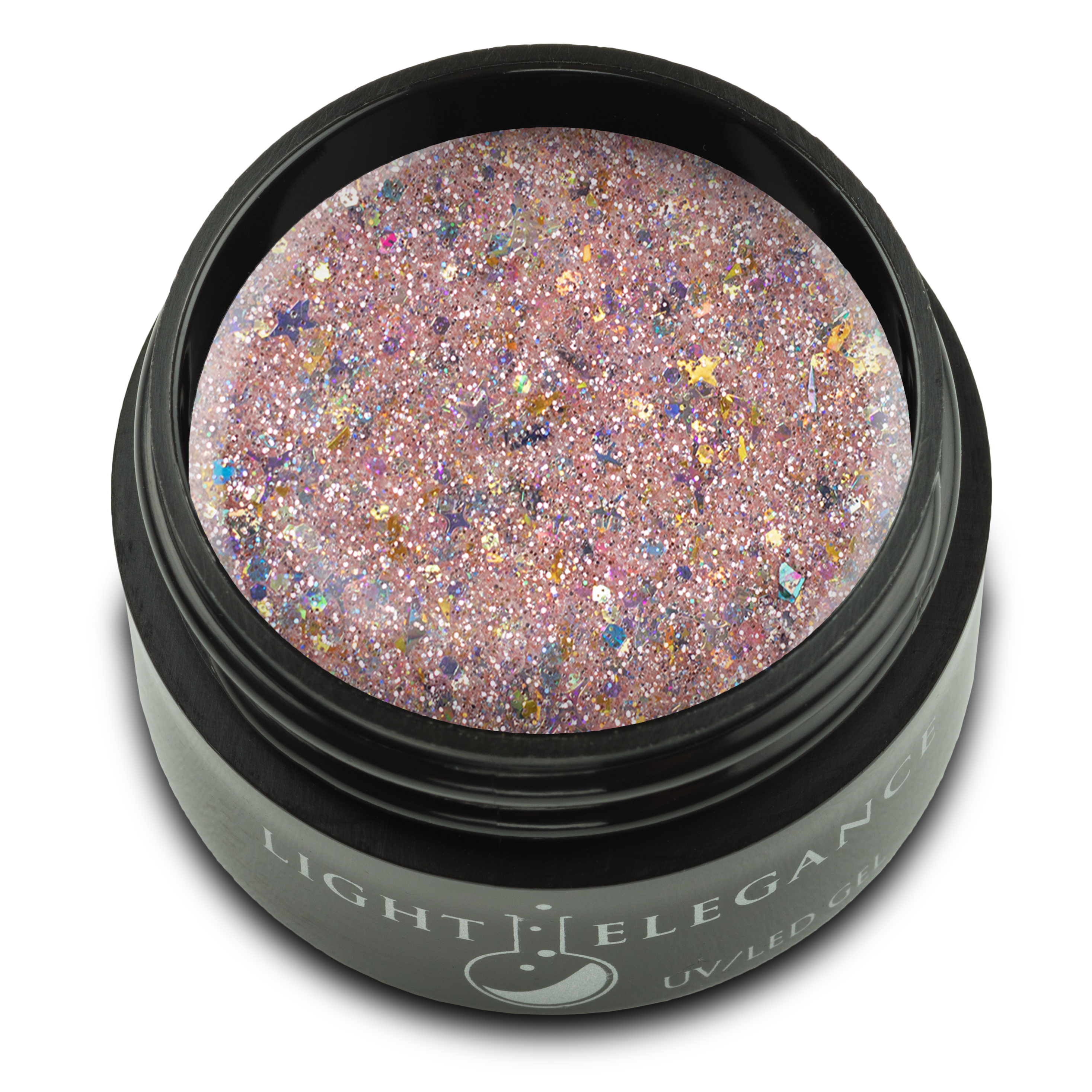 Light Elegance Glitter Gel - Starfish Kisses - Creata Beauty - Professional Beauty Products
