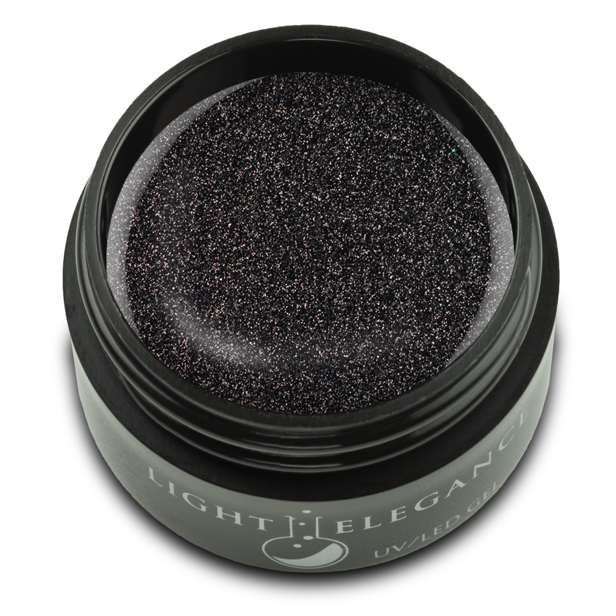 Light Elegance Glitter Gel - Tall, Dark and Handsome - Creata Beauty - Professional Beauty Products