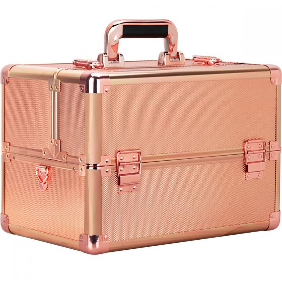 VER Beauty - Rose Gold Dot Pro Case - Creata Beauty - Professional Beauty Products
